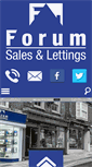 Mobile Screenshot of forumsalesandlettings.co.uk